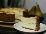 Victoria’s Baked Pear Cheesecake