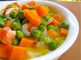 Peas and Carrots Sautee (Piselli e Carote)