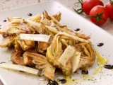 Insalata di Carciofi e Pecorino (Raw Artichoke and Shaved Pecorino Salad)